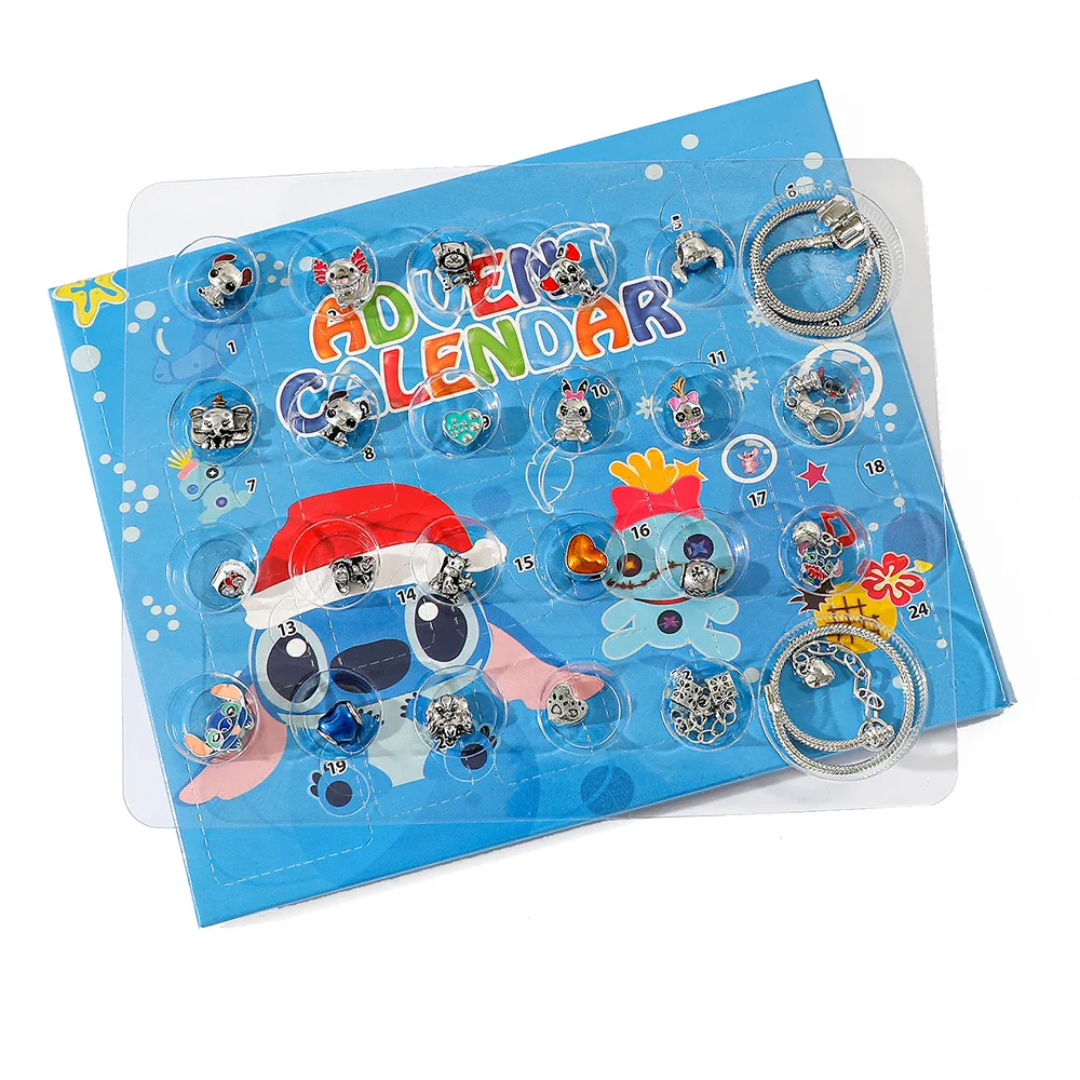 Calendario de Adviento Pulsera Stitch estilo Pandora